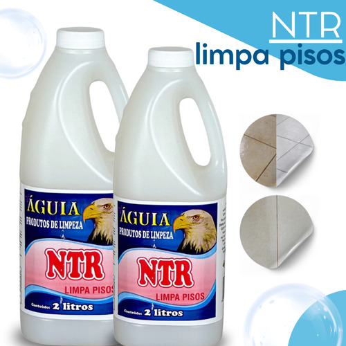 Ntr 2 Litros Limpa Porcelanato Polido/remove Encardido