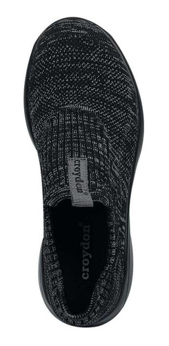 Imagen 6 de 8 de Tenis Pacifis Negro Para Hombre Croydon