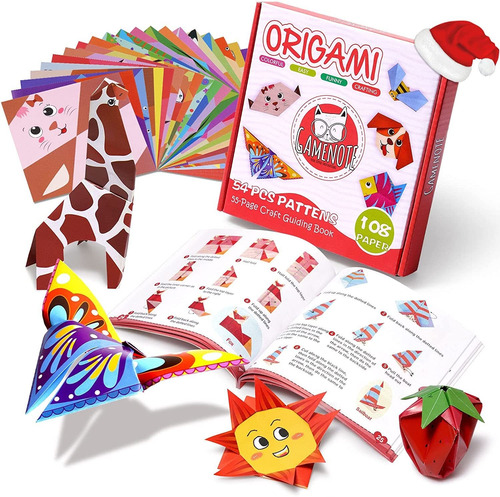 Kit De Origami Para Niños De Colores  Papeles De Origa...