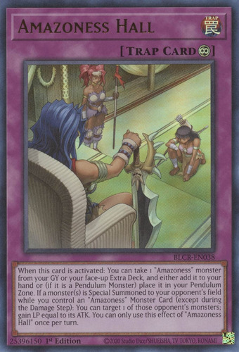 Amazoness Hall - Blcr Yugioh