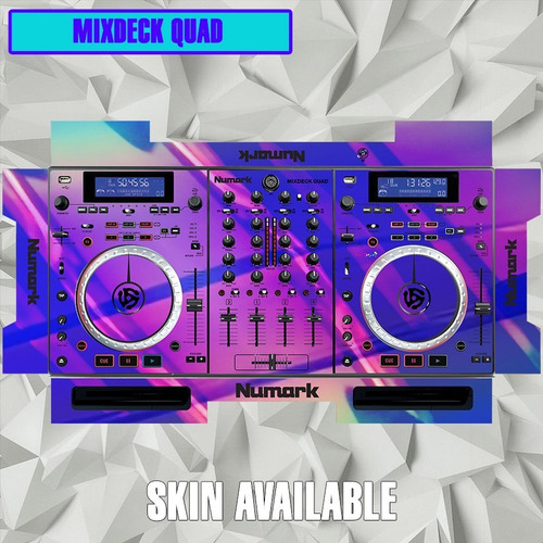 Numark Mixdeck Quad Calcomanias-skin