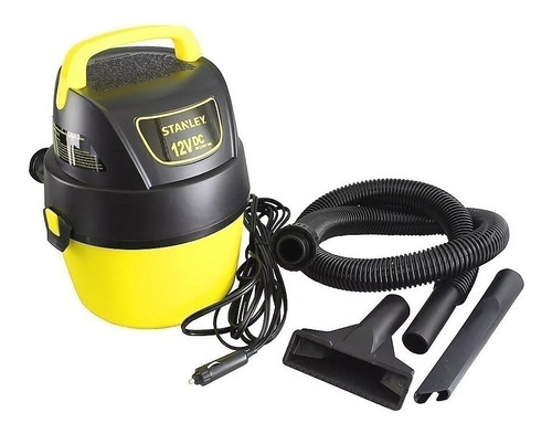 Aspiradora Stanley Sl18125dc Para Auto Portatil Aspira Solidos Y Liquidos Tanque 4 Litros Voltaje 12v Con Accesorios