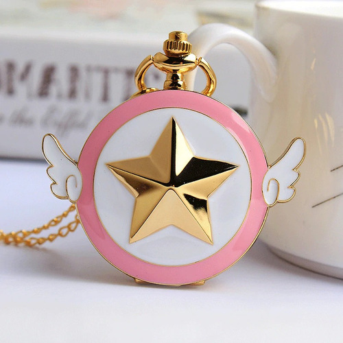 Sakura Card Captor - Reloj De Bolsillo Anime Kero Cosplay 01