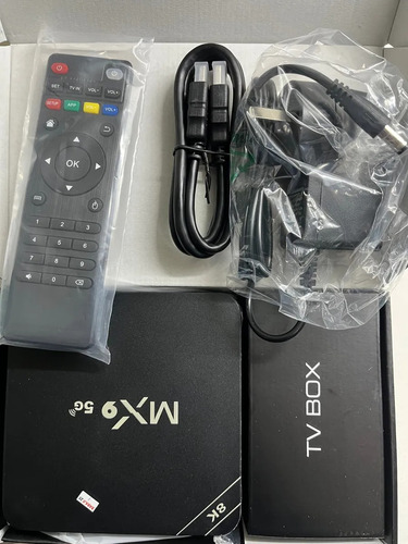 Android 13.0 Tv Box Ultra Hd 8k 512g . Smart Negro Estándar