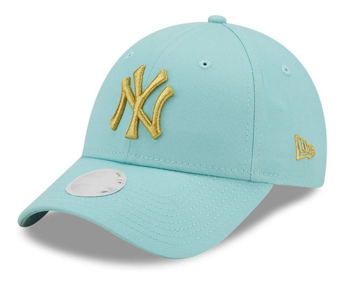 Gorra New Era 9 Forty Ny Yankees 100% Original Azul Turquesa