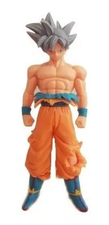 Boneco dragon ball goku instinto superior 18 cm