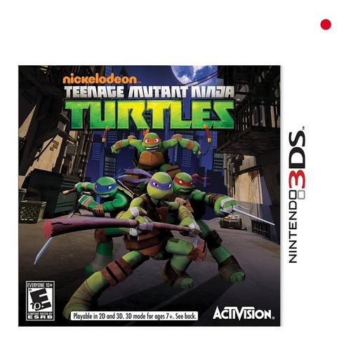 Nickelodeon Teenage Mutant Ninja Turtles Nintendo 3ds Nuevo