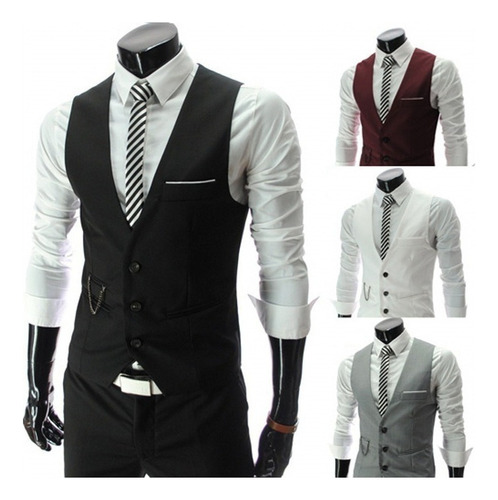 Chaleco Formal Hombre Chaleco De Vestir Hombre Chaleco A