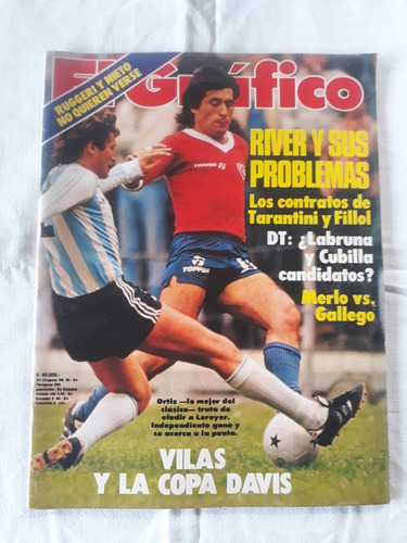 Revista El Grafico Nº 3286 Año 1982 - Independiente Racing