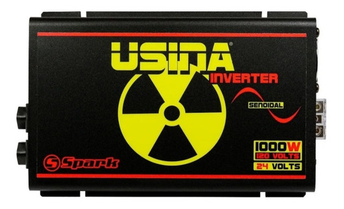 Inversor Onda Pura Usina 1000w Entrada 24v Saída 110v