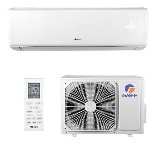 Ar condicionado Gree Eco Garden  split  frio 18000 BTU  branco 220V CA434N11000