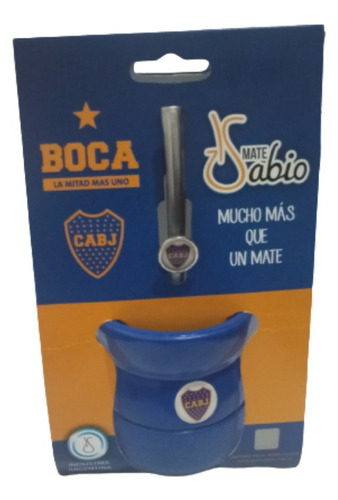 Mate Sabio Boca Juniors Oficial Licencia