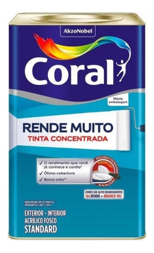 Coral 18 Litros Ou 3,6l