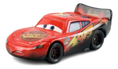 Disney Cars Toon Burnt Lightning Mcqueen Original Loose