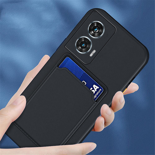 Funda For Moto Edge 50 Fusion Paquete De Tarjeta De Lujo +