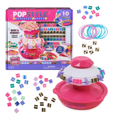 Cool Maker Popstyle - Maquina Para Hacer Pulseras, 170 Cuent