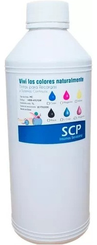 Tinta Scp 1lt Dye Magenta Para Impresoras Epson