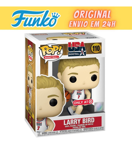 Boneco Funko Pop Usa Basketball Larry Bird - Exclusivo 110