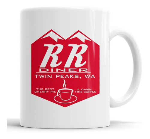 Taza Rr Diner - Twin Peaks - Cerámica Importada