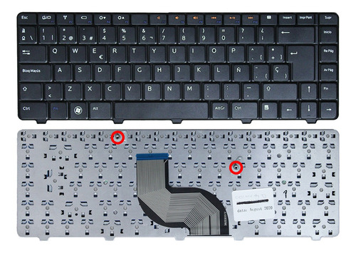 Teclado Dell Inspiron 14v 14r N/p 0ytym3t139 01r28d 1r28d