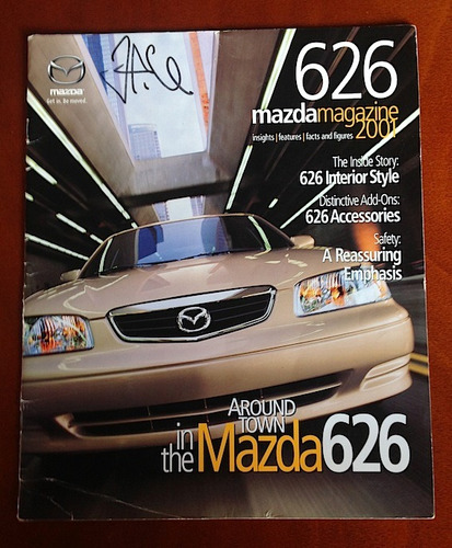 Catálogo De Colección - Mazda 626 Usa (2001)