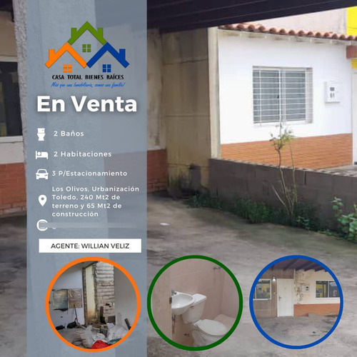 Se Vende Casa En Urb. Los Olivos Cond. Toledo 