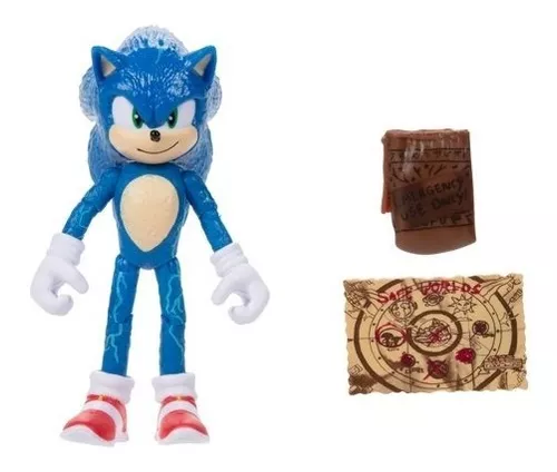 Boneco Sonic Classic Original Importado Articulado 11 Cm