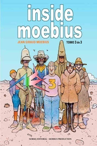 Libro - Inside Moebius 3 - Norma - Tapa Dur