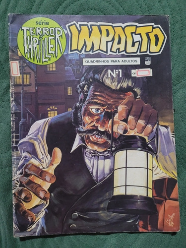 Impacto (série Terror E Thriller) N°1 (1984) Editora Tálamus