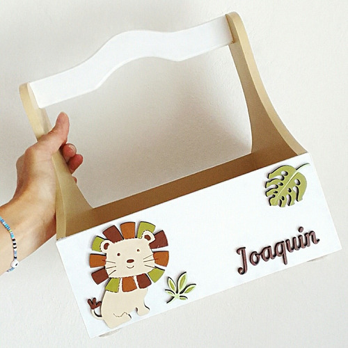 Imagen 4 de 10 de Cajas Porta Cosméticos Personalizadas - Decoración Infantil