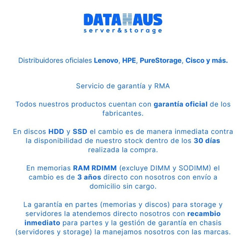 Servidor Lenovo Thinksystem Sr630 Xeon 4210 128gb 7x02a0g6la