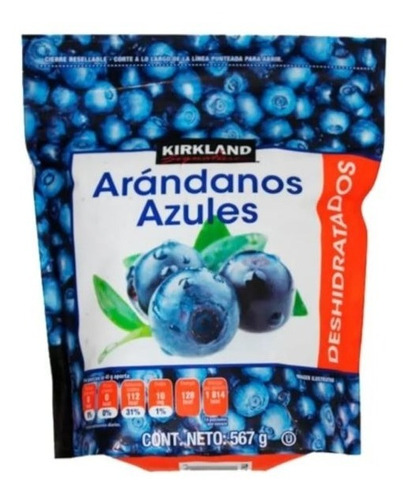 Arándanos Azules Deshidratados 567g Kirkland Signature