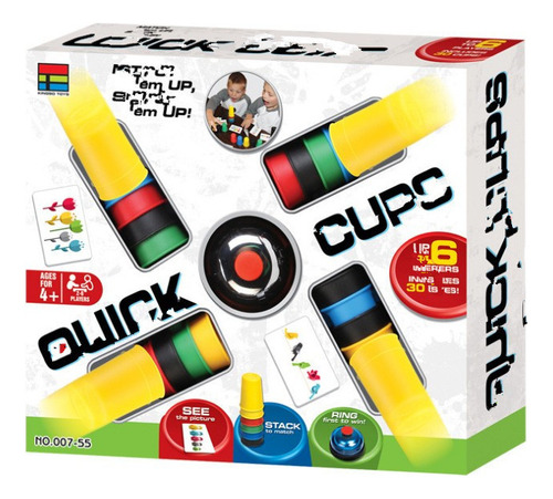 Juego De Vasos Quick Stack Cups Set, Juego Competitivo Para