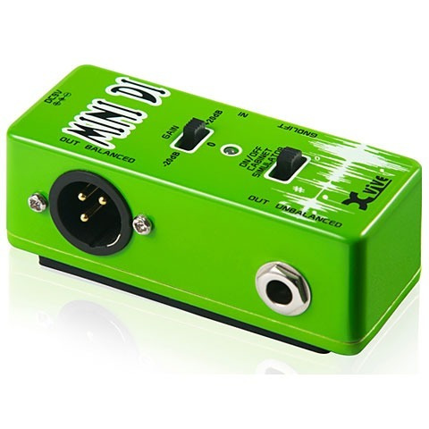 Imagen 2 de 5 de Pedal De Efecto Box Mini Di Xvive Caja Directa C/ Distorsion