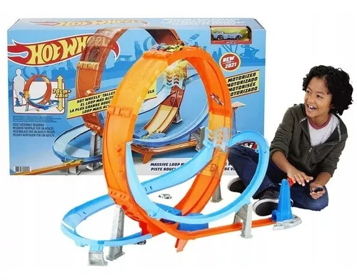 Pista Hot Wheels Action Desafio de Voltas - Mattel - A sua Loja de