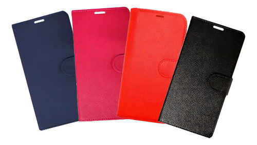 Funda Estuche Agenda Con Tapa & Stand Para Xiaomi Linea Mi Color Rojo Mi 9 Se