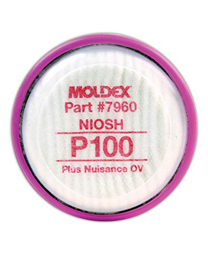 Moldex 7960 P100 Disco De Filtro Más Vapores Orgánicos Moles