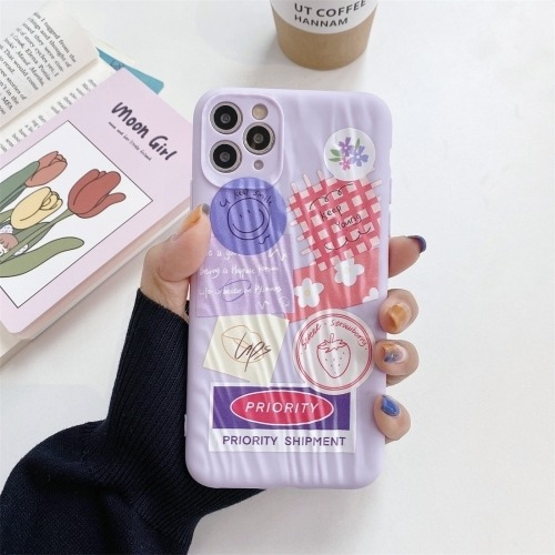 Iphone 11 Dibujo Animado Estuche Protectora Tpu Prueba