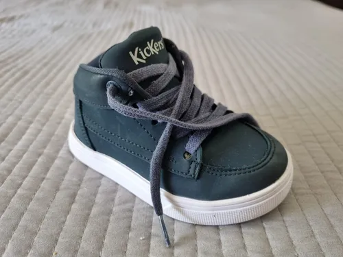 Kickers Zapatillas Botitas Azul Niño Número 23 Muy Buenas (Usado)