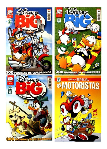 Coleção Gibis | Disney Big | 4 Volumes