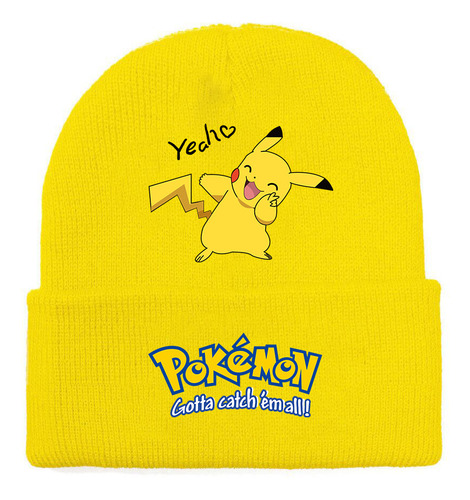 Gorro De Punto Cálido De Invierno, Gorro De Lana Con Estampa