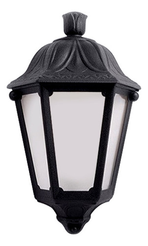 Farol Pared Colonial 3 Caras Opal Ip55 1xe27 Iesse