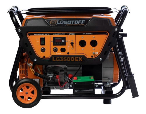 Generador Portátil Naftero 3500w 220v Lusqtoff Lg3500ex