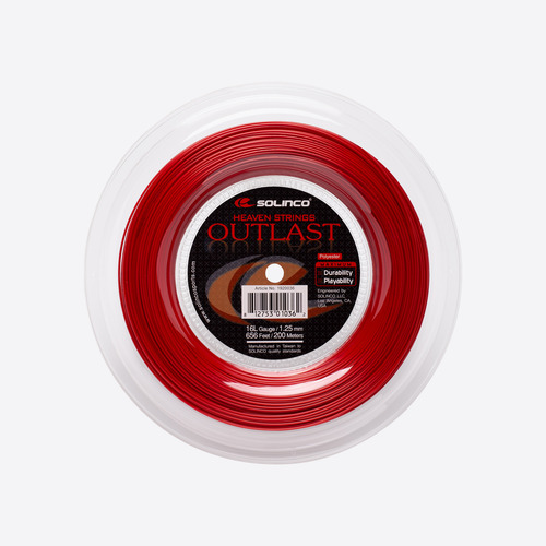 Rolo De Corda Solinco Outlast - 1.25 16l - 200mts