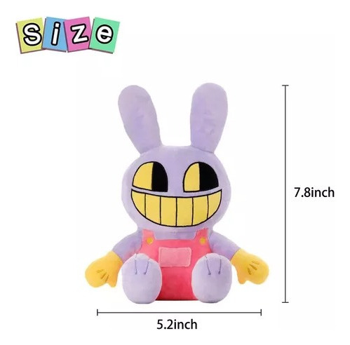 Q 3 Pieza Muñeco Peluche El Circo Digital Bonito Conejo