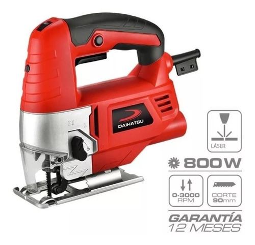 Sierra Caladora Daihatsu Sca 800w Guia Laser Envio 6 Cuotas