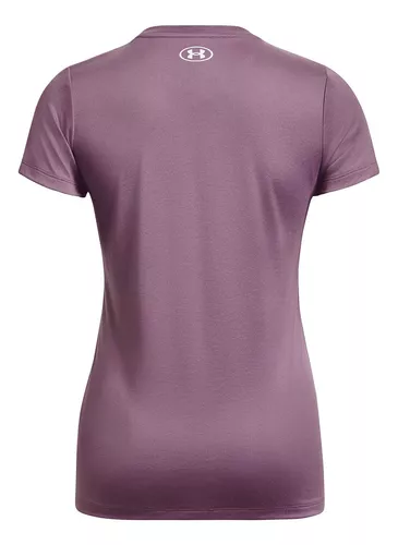 Remera Under Armour Tech Graphic Mujer Training Rosa