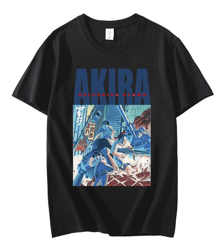 Camiseta De Anime Akira Neo Tokio Para Mujer Y Hombre, Camis