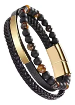 Comprar Pulsera John L. Cook Hombre Jlc108 Cuero Sintético Acero