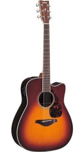 Guitarra Electroacústica Yamaha Folk Jumbo Fgx Fgx730scbs/02